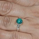 Pure 92.5 Solid Sterling Silver Genuine Turquoise Handmade Ring Size 4 to 13 US