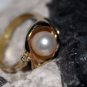 Fresh Water Pearl Pure 92.5 Solid Sterling Silver Handmade Ring Size 4-13 (US)