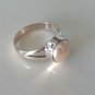 Pure 92.5 Solid Sterling Silver Genuine Pearl Handmade Ring Size 4 to 13 (US)