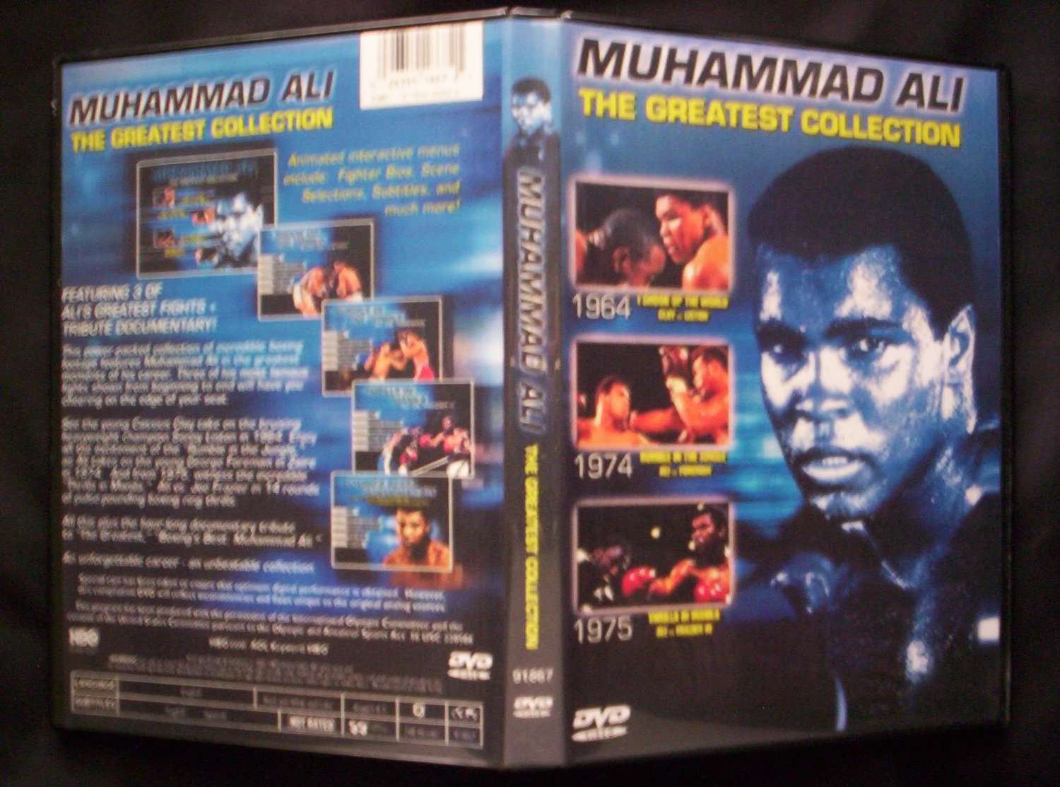 Muhammad Ali The Greatest Collection DVD