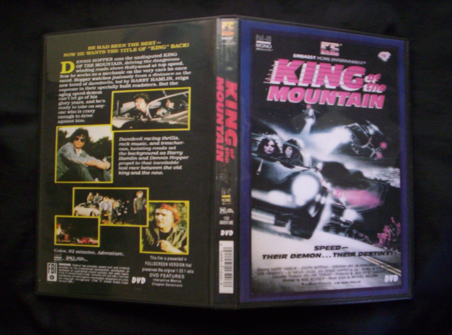 King of the Mountain DVD 1981