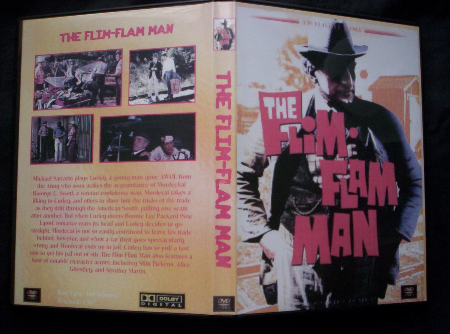 THE FLIM-FLAM MAN DVD 1967