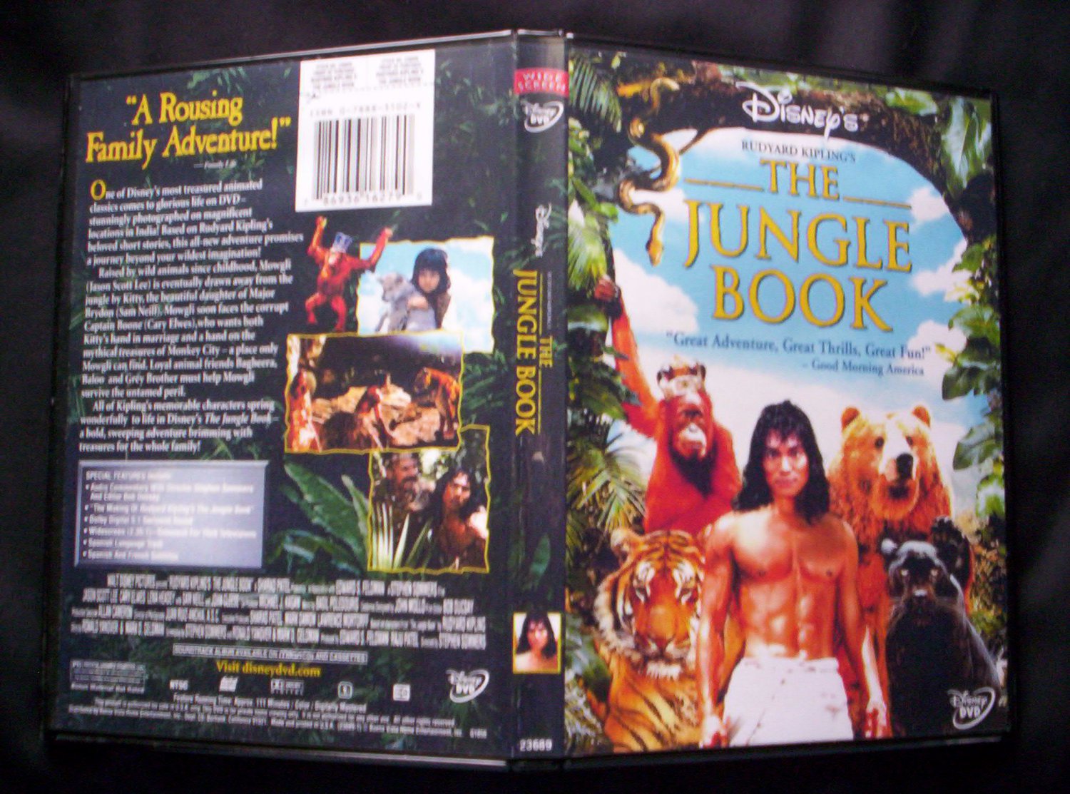 The Jungle Book DVD (1994)