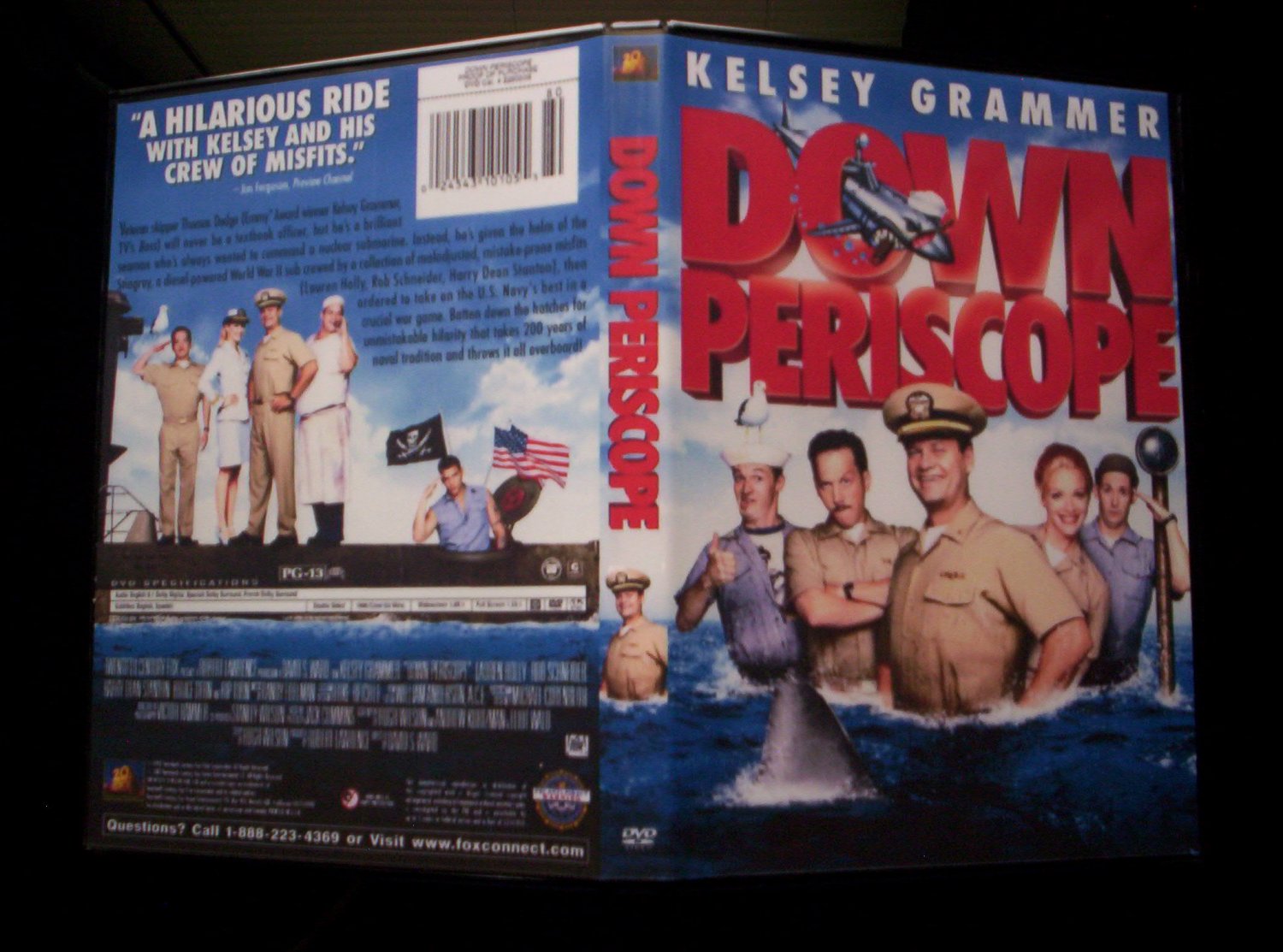 Down Periscope DVD 1996 Kelsey Grammer