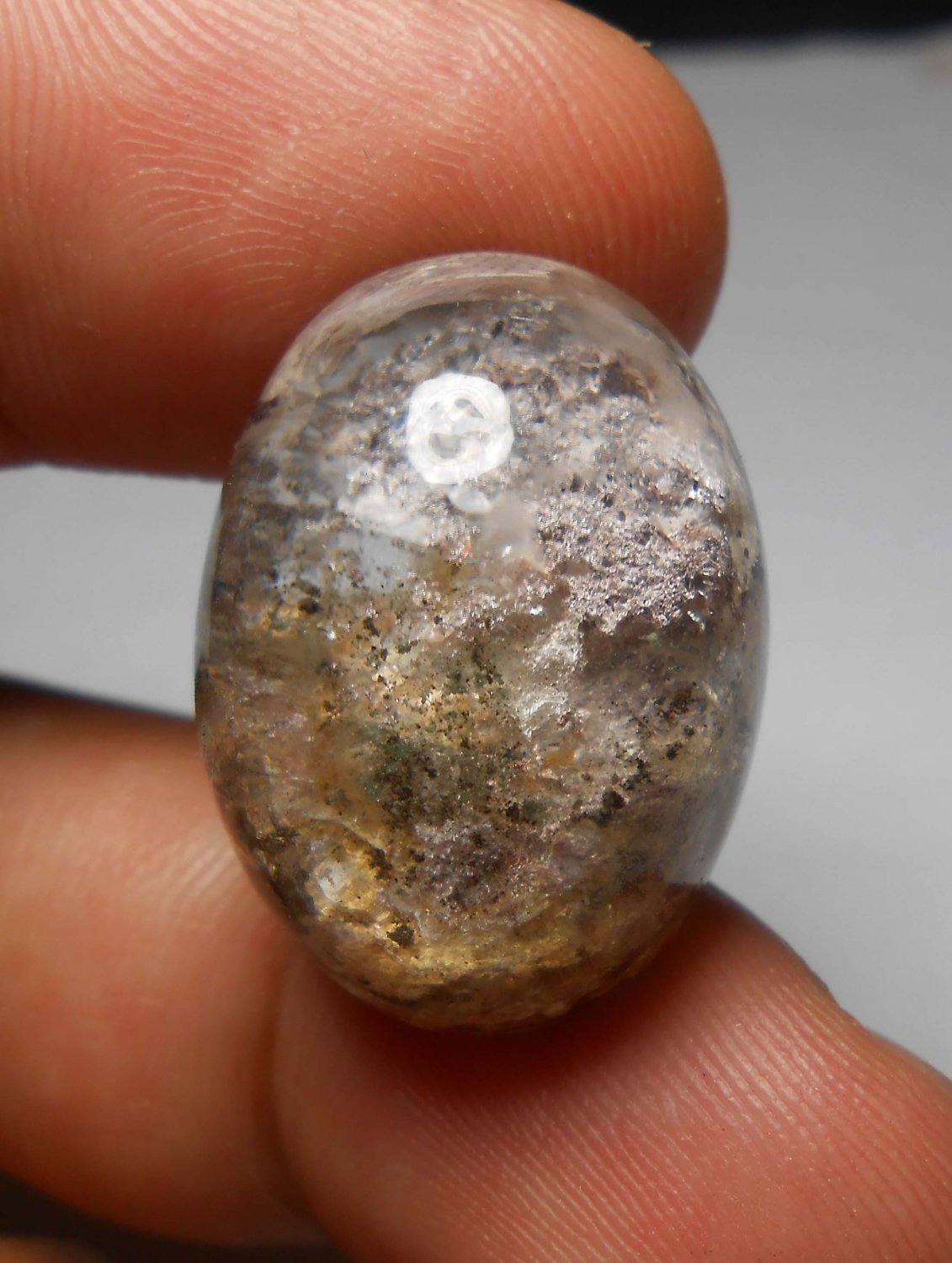 Inclusion Quartz (Lodolite) From Myanmar