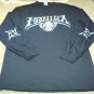 Mens Guys Metallica Long Sleeve Concert Shirt Size Large