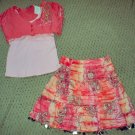 Girls Size 4 Shrug and Skirt Set