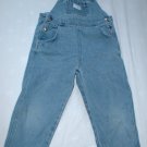 Girls Size 5T Denim Overalls with Embroidery