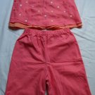 Girls 3T Tank Style Capri Set