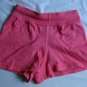 Girls Pink Shorts Size 6 6X