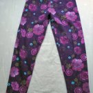 Girls Flower Print Leggings Size 8