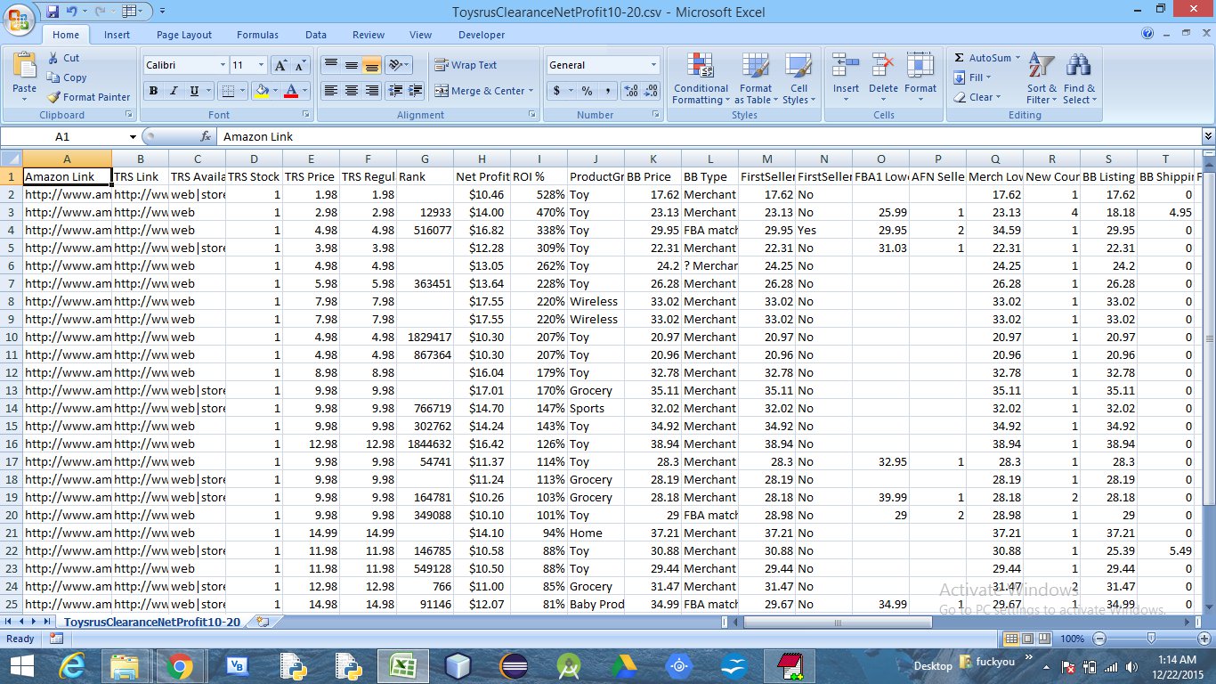 lists online