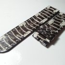 Genuine Mangrove Snakeskin Watch Strap. Handmade Natural Mangrove Snakeskin Watch Strap