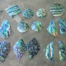 8 Beautiful Sets of Shaped Abalone Shell Blanks for Earrings
