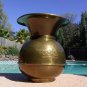 Vintage  Union Pacific Railroad Brass Spittoon