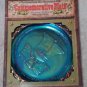 American Bicentennial Commemorative Plate Collector Edition Blue Carnival Glass