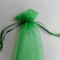 Free Shipping 20Pcs/Lot Plain Green Paper Hand Fans for Wedding 21cm with Organza Gift Bag