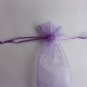 Free Shipping 20Pcs/Lot Plain Purple Paper Hand Fans for Wedding 21cm with Organza Gift Bag