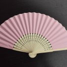 20Pcs/Lot 21cm Pink Wedding Paper Fans Paper Fans for Party Decorations Personalized Paper Fans
