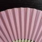 20Pcs/Lot 21cm Pink Wedding Paper Fans Paper Fans for Party Decorations Personalized Paper Fans