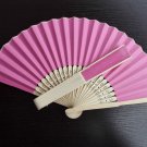 20Pcs/Lot 21cm Green Wedding Paper Fans Paper Fans for Party Decorations Personalized Paper Fans