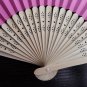 20Pcs/Lot 21cm Green Wedding Paper Fans Paper Fans for Party Decorations Personalized Paper Fans
