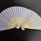20Pcs/Lot 21cm Purple Wedding Paper Fans Paper Fans for Party Decorations Personalized Paper Fans