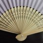 20Pcs/Lot 21cm Purple Wedding Paper Fans Paper Fans for Party Decorations Personalized Paper Fans