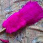 Hotpink Marabou Fan Large Feather Fan Burlesque Fan 21" x 38"