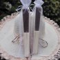 Free Shipping 20Pcs/Lot Plain Coffee Silk Hand Fans for Wedding 21cm with Organza Gift Bag