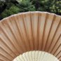 Free Shipping 20Pcs/Lot Plain Coffee Silk Hand Fans for Wedding 21cm with Organza Gift Bag
