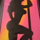 NEW IN SLEEVE 23X35 2009 SEXY POSTER SUPPORT PERFORMING ARTS STRIPPER POLE 8925