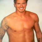 NEW IN SLEEVE 23X35 POSTER #1 SEXY MAN SOCCER HUNK DAVID BECKHAM TOPLESS #33247