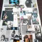 22X34 COOL 2 SIDED POSTER ROCK ROLL BEATLES COLLAGE LYRICS WHITE ALBUM? APPLE