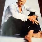 NEW IN SLEEVE 23X35 2008 POSTER #1 SEXY SOCCER HUNK DAVID BECKHAM NO HAIR #33374