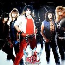 IN SLEEVE 1985 24X36 RARE VINTAGE POSTER ROCK ROLL BAND KEEL METAL BIG HAIR
