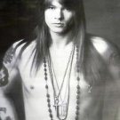 24X36 VINTAGE ROCK ROLL MUSIC POSTER GUNS & ROSES SEXY SHIRTLESS YOUNG AXL ROSE