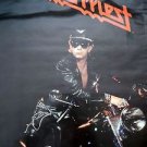 IN SLEEVE 23X32 1982 FAN CLUB POSTER ROCK ROLL JUDAS PRIEST MOTORCYCLE HALFORD