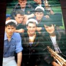 IN SLEEVE 1980'S 23X33 VINTAGE POSTER ROCK ROLL ROMAN HOLIDAY BRASS BAND