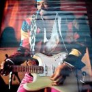 IN SLEEVE 1977 24X34 RARE VINTAGE POSTER ROCK ROLL BAND JIMI HENDRIX GUITAR