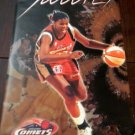 NEW IN SLEEVE 23X35 COSTACOS WNBA POSTER SHERYL SWOOPES HOUSTON COMETS DUNK
