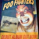 23X32 RARE LARGE  RECORD PROMO POSTER ROCK ROLL FOO FIGHTERS DEBUT ALBUM No. 1