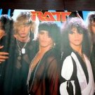 IN SLEEVE 24X36 1985 RARE VINTAGE POSTER ROCK ROLL BAND SEXY RATT PUNK HAIR