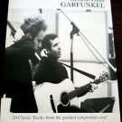 20X30 VERY RARE RECORD CO PROMO POSTER SIMON GARFUNKEL DEFINITIVELY