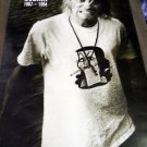24X35 2003 VERY RARE UK MUSICPOSTER GRUNGE PUNK BANK NIRVANA ANGRY KURT COBAIN