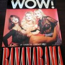 20X30 RARE POLYGRAM RECORD PROMO POSTER ROCK ROLL BANANARAMA WOW BIG HAIR BAND
