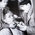 COOL 1988 22X28 ART POSTER LARRY CURLY MOE THREE STOOGES DENTIST CHAIR PLIERS