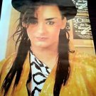 IN SLEEVE 24X35 RARE 1983 UK POSTER ROCK ROLL BAND BOY GEORGE CULTURE CLUB