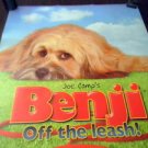 27X40 2004 KIDS MOVIE POSTER BENJI OFF THE LEASH JOE CAMP CUTE DOG