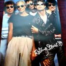 22X35 1989 COOL PROMO POSTER ROCK ROLL BAND ROLLING STONES BUDWEISER JAGGER